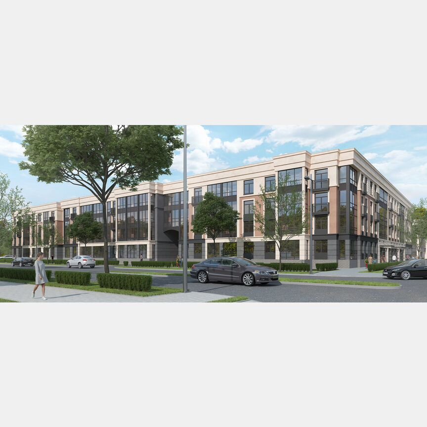 Квартира-студия, 24,9 м², 4/4 эт.