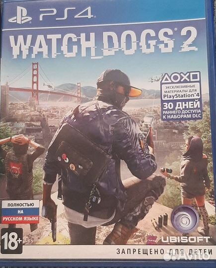 Игра на ps4 watchdogs 2