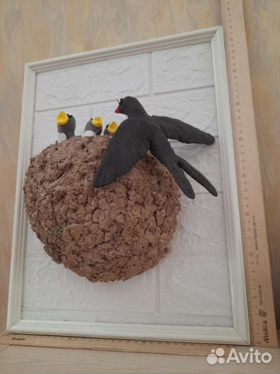 Поделка в школу ласточкино гнездо