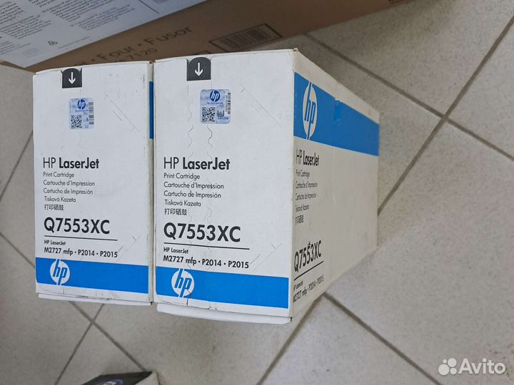 Картриджи hp Q7553X