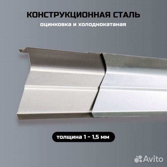 Пороги кузовные Mitsubishi Carisma 1