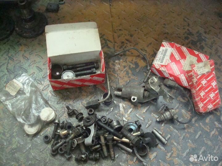 Шатуны 2 С, распредвал 3ст 1KZte Toyota