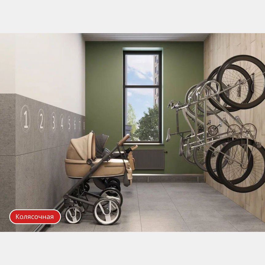 2-к. квартира, 51,2 м², 6/9 эт.