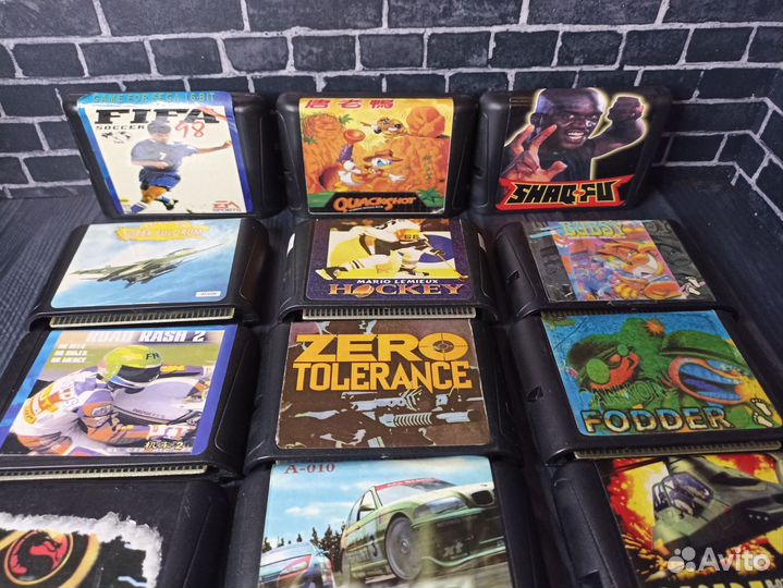 Катриджи sega