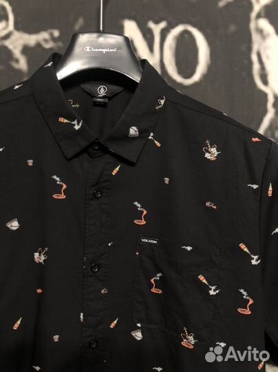 Гавайская рубашка Volcom (obey dickies stussy)