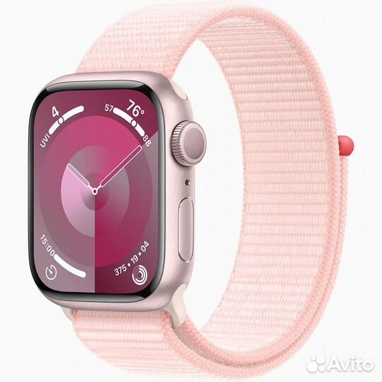 Смарт-часы Apple Watch Series 9, 45 мм Pink Al Pin