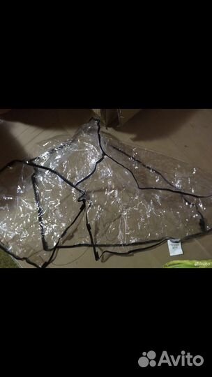 Дождевик на коляску трость и прогулку