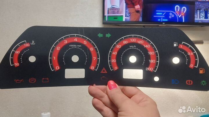 Накладка шкала приборной панели