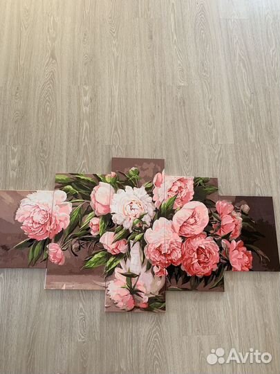 Картина по номерам готовая