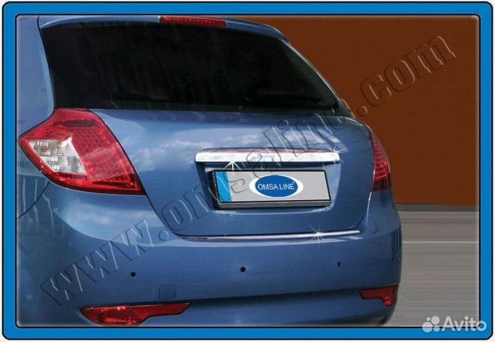 Накладка на крышку багажника Kia Ceed 2010-2012