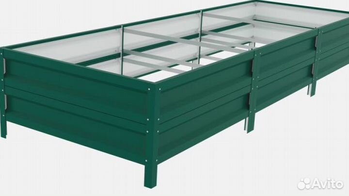 Грядки оцинкованные полимерные