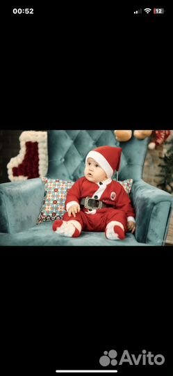 Новогодний костюм дед Мороз