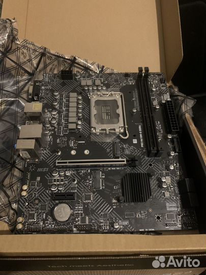 Материнская плата MSI PRO H610M-G DDR4