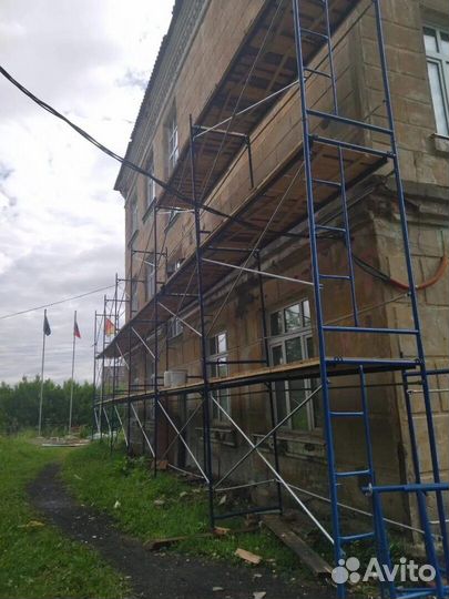 Леса строительные, Аренда