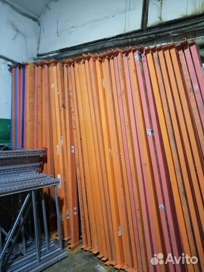 Стелажи палетные складские фронтальные бу