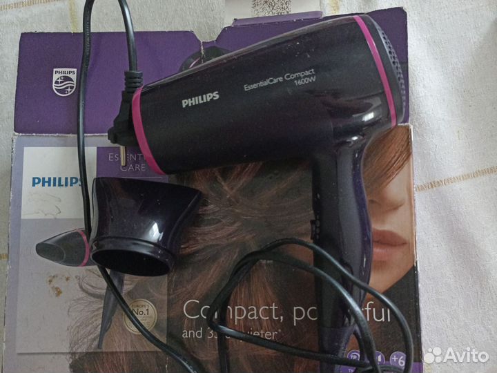 Фен для волос philips новый