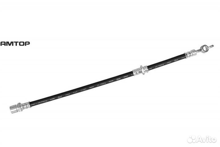 Kraft KT 003117 Шланг тормозной задний kraft KT 00