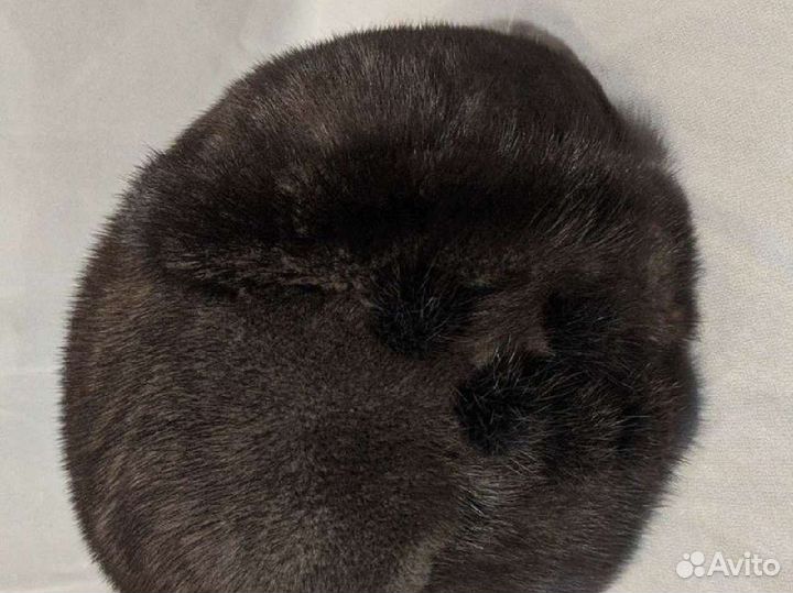 Женская норковая шапка отличное состояние