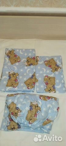 Постельное белье в детскую кроватку