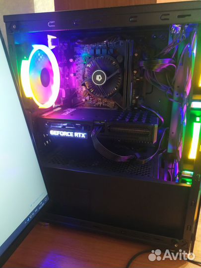 Мощный, красивый игровой компьютер с RTX 3060 12GB