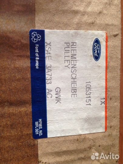 Шкив гидроусилителя для форд фокус