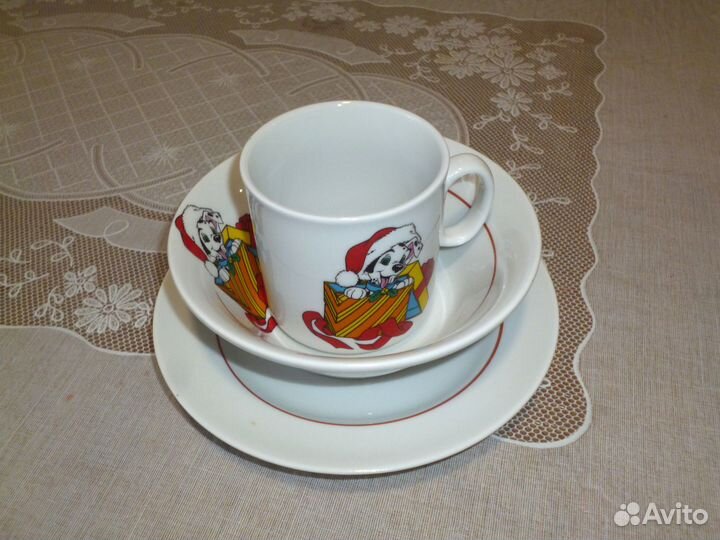 Набор детской посуды