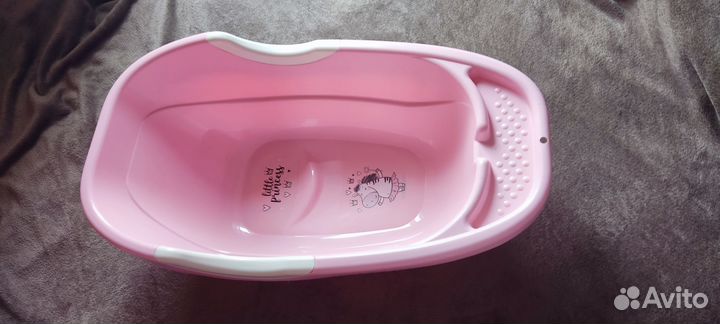Детская ванночка для купания с горкой