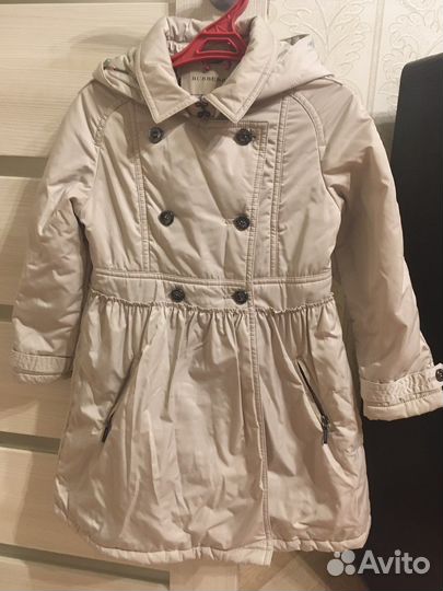 Пальто для девочки 110