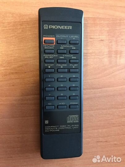Compact disc player Pioneer PD-S503 с пультом