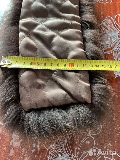 Воротник из песца