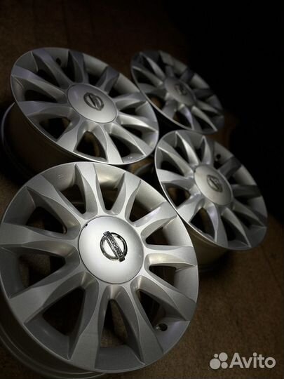 Диски Nissan r16 5*114.30 в отличном состоянии
