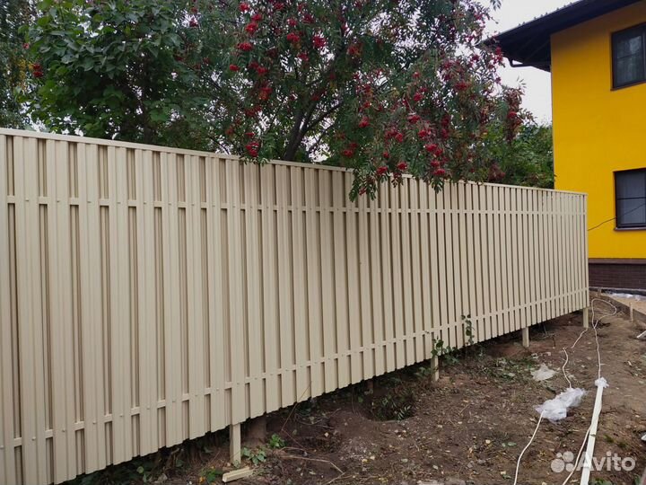 Заборы. Изготовление и установка