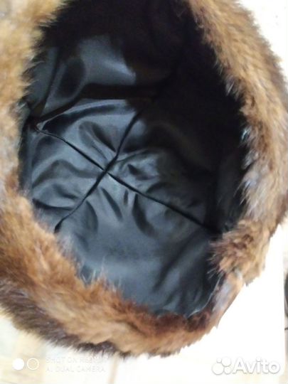 Шапка женская из меха норки