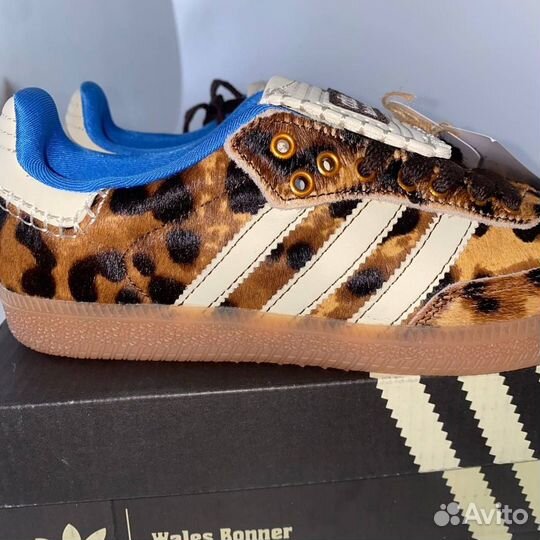 Кеды adidas wales bonner leopard 36-40 новые