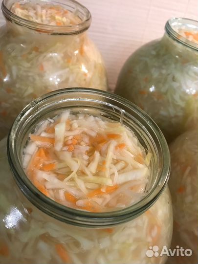 Капуста квашеная белокочанная вкусная домашняя