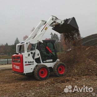 Аренда мини погрузчик услуги бобкет bobcat