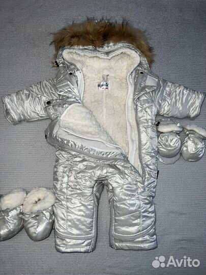 Комбинезон-трансформер, демисезон/зима, размер 80