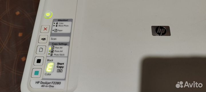 Мфу струйный цветной hp deskjet f2280