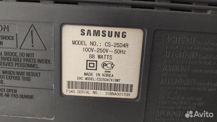 Samsung CS-25D4R