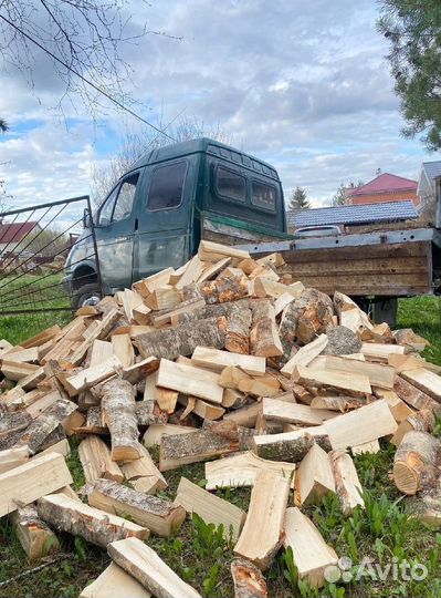 Дрова колотые