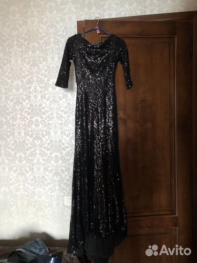 Вечернее платье в пол (турция) xs -s