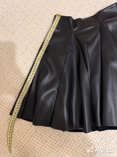 Кожаная юбка