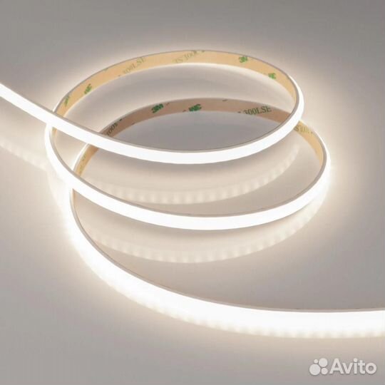 Светодиодная лента герметичная Arlight 10W/m 160LED/m 2835SMD дневной белый 5M RTW-PW-A160-8mm 24V 0