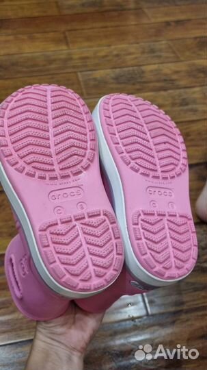 Резиновые сапоги crocs c8