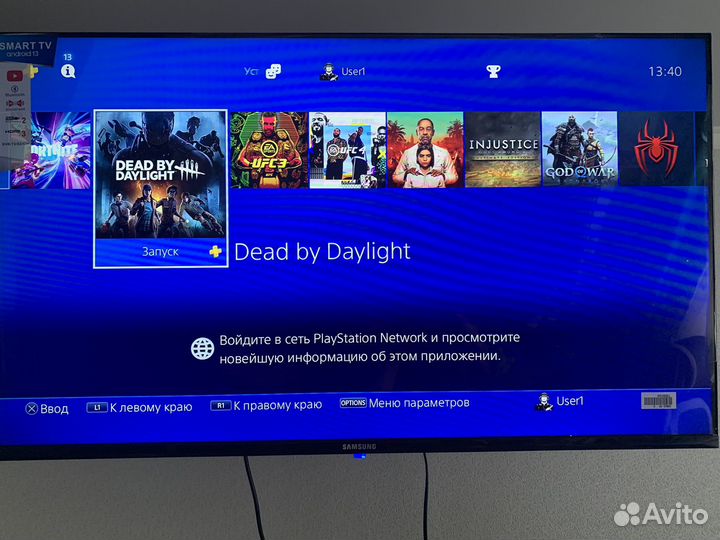 Игровая приставка ps4 slim на 1tb