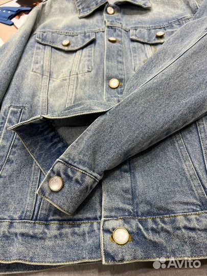 Джинсовая куртка louis vuitton женская