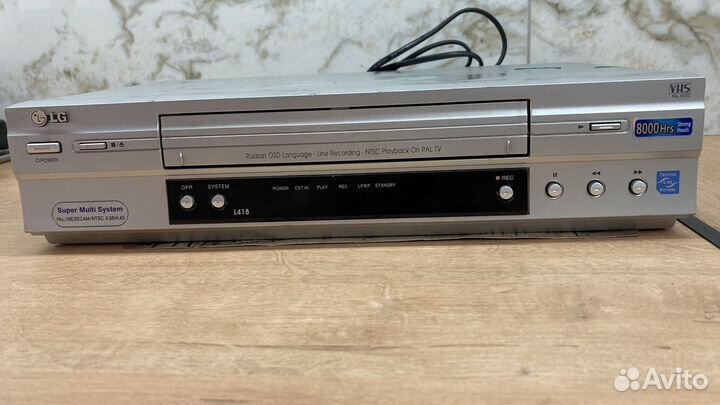 Видеомагнитофон lg