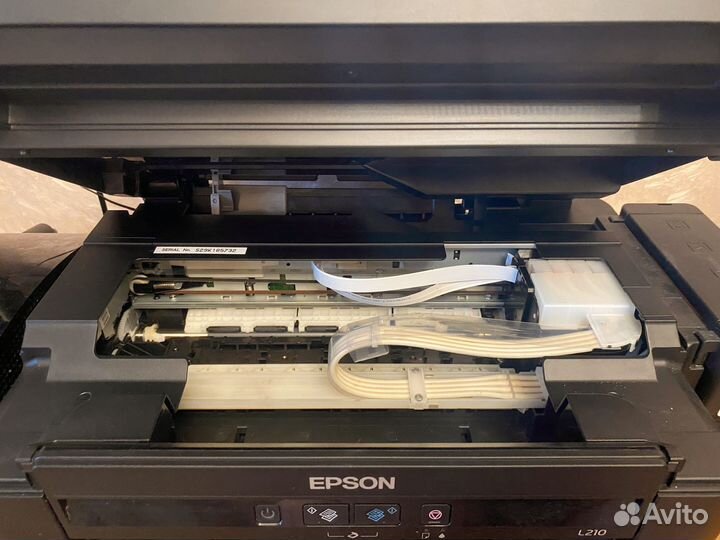 Мфу струйный Epson L210 со встроенной снпч