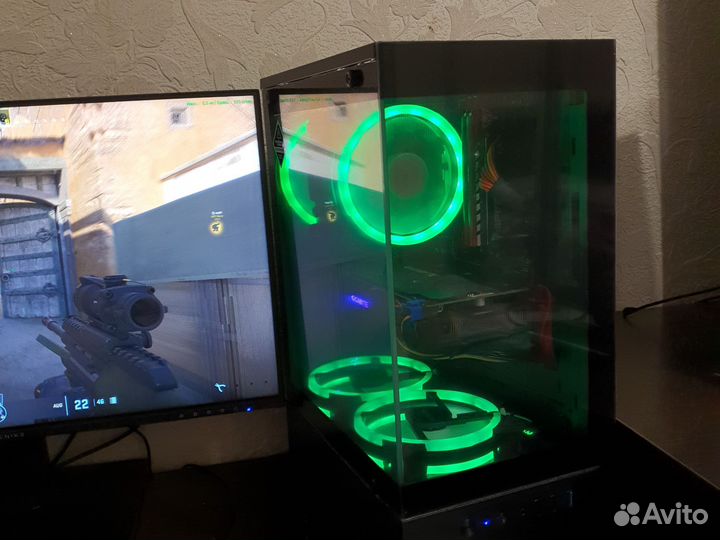 Игровой компьютер Ryzen 5 5600X / Видеокарта 8 гб