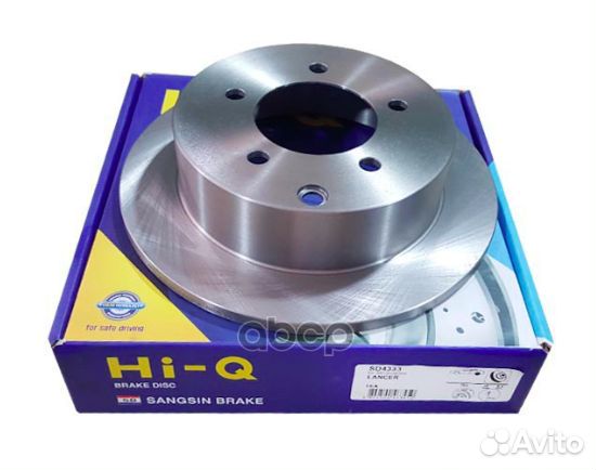 Диск тормозной, задний SD4333 Sangsin brake